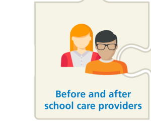 puzzle piece: before and after school care